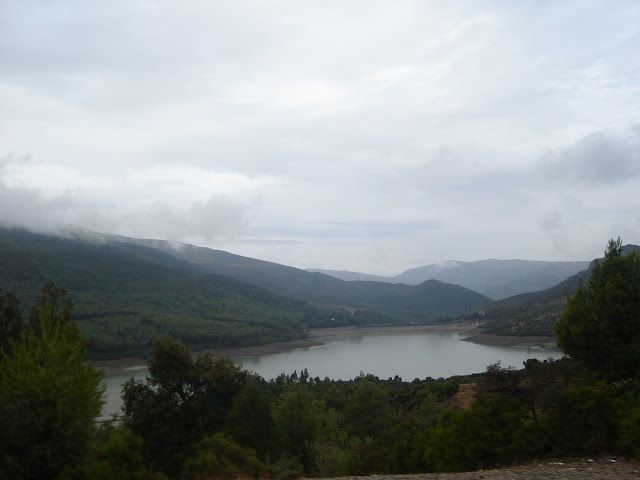 Paisaje de camino a Chauen