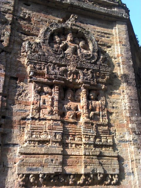 Detalle de los Templos de templos de Sambor Prei Kuk de Kompong Thom en Camobya