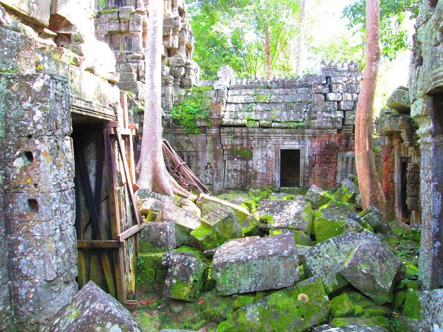 Ta Nei en Angkor, Camboya