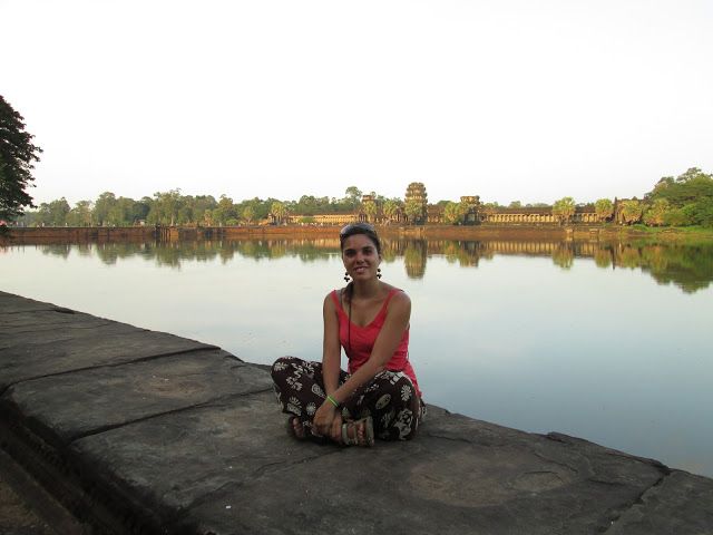 Angkor Wat un poco antes de la puesta de sol