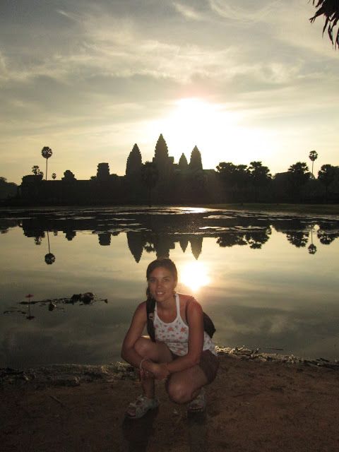 Amanecer en Angkor Wat