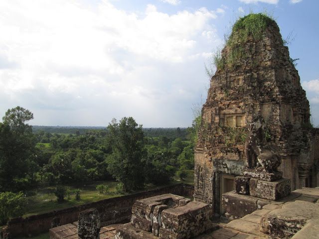 Vistas desde Pre Rup en Angkor, Camboya