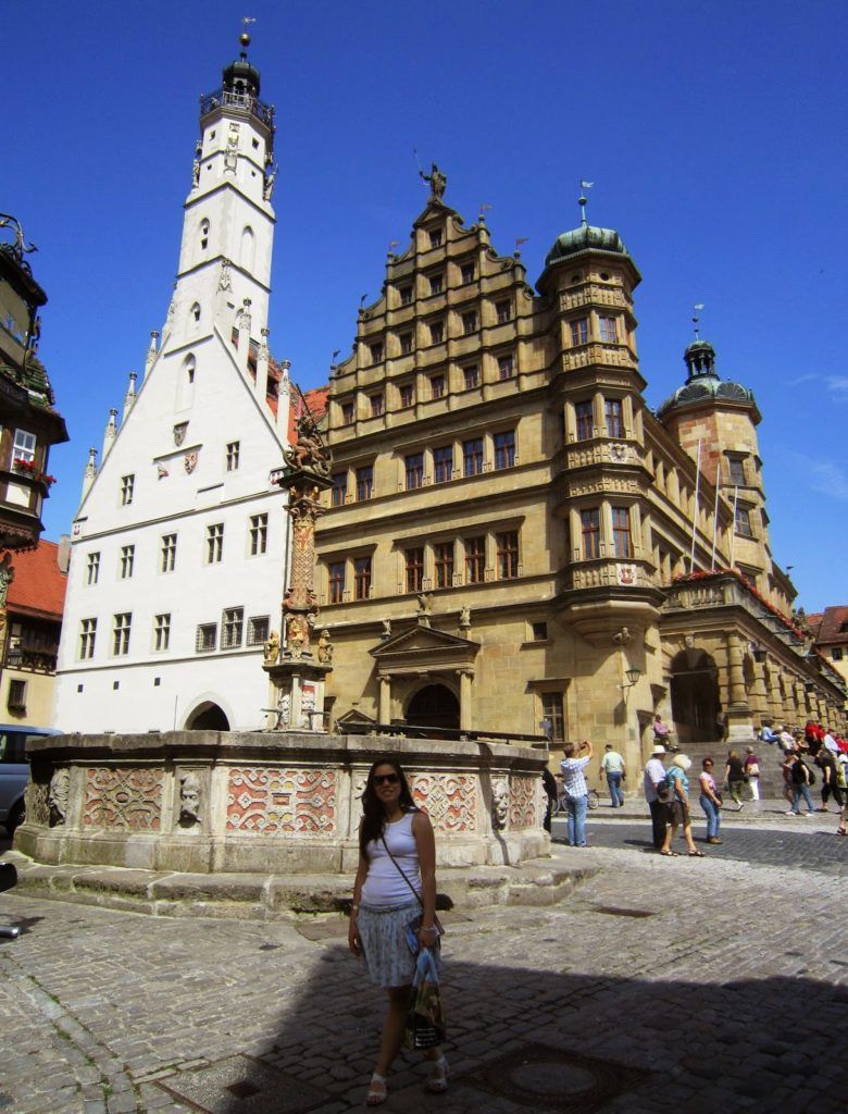 Rathaus de Rothenburg ob der Trauber