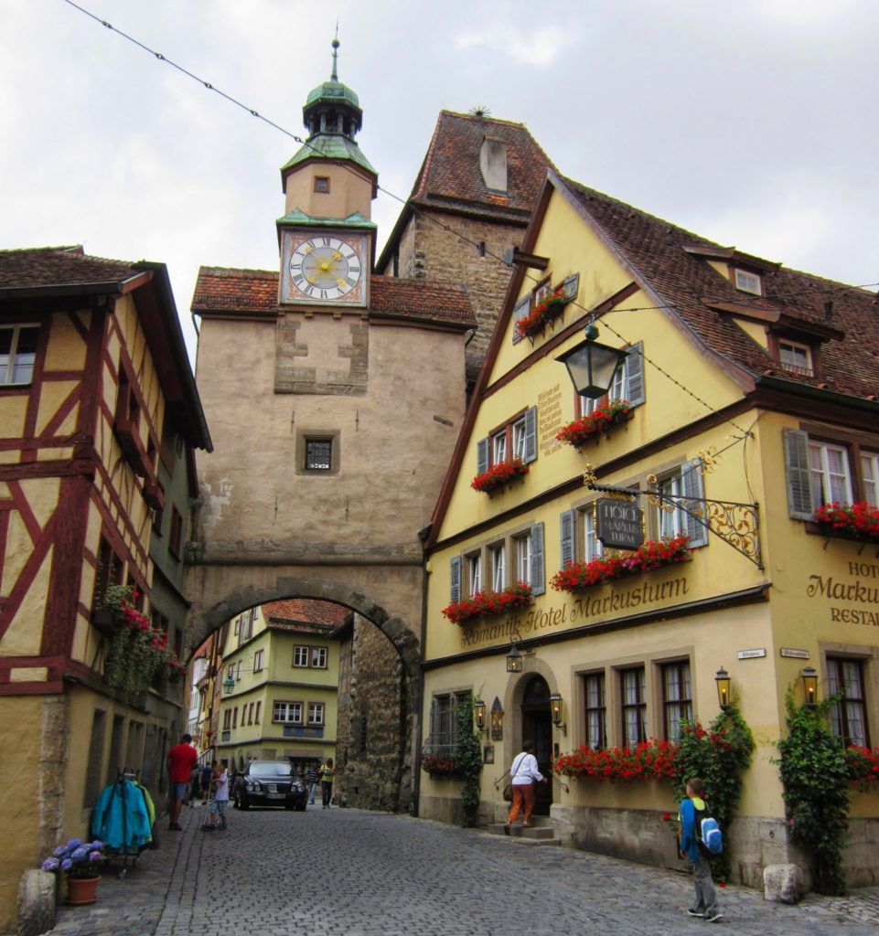 Markusturm en Rothenburg ob der Traube