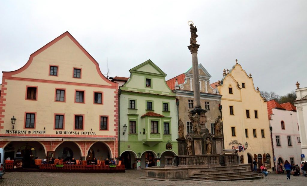 Plaza de la concordia de Cesky Krumlov