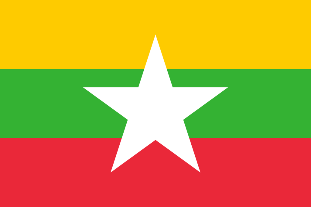 Bandera de Myanmar