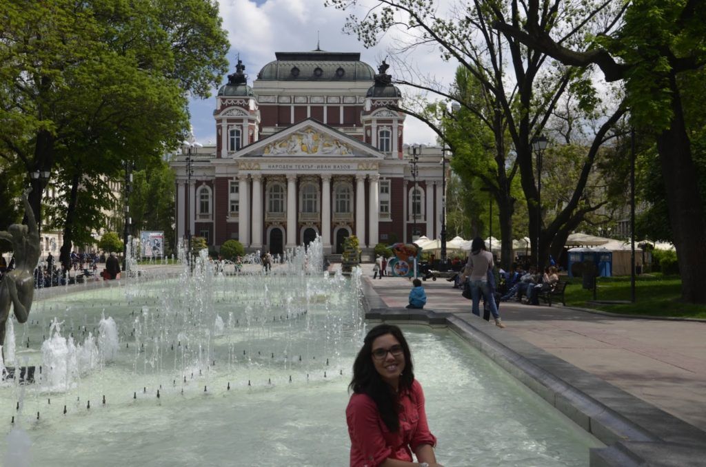 Plaza del teatro de Sofía