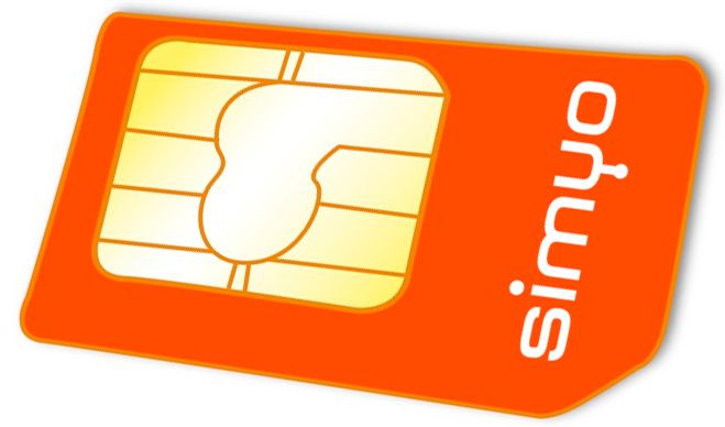 tarjeta SIM de Simyo