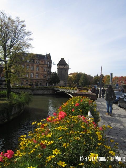 Vista de la Schelztorturm en Esslingen