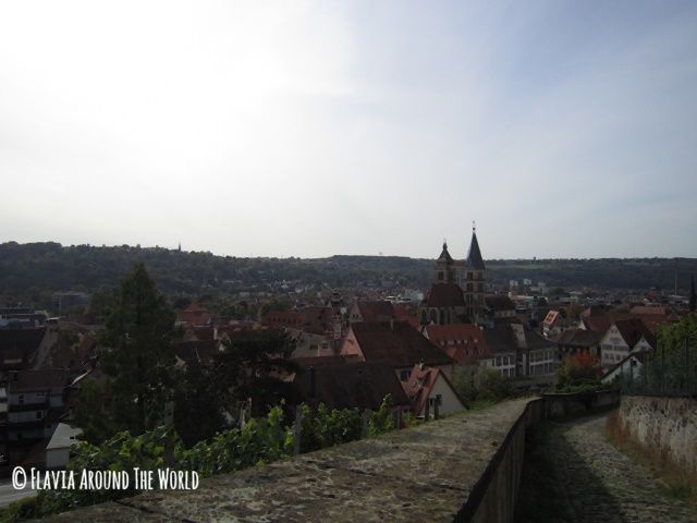 Subida al castillo de Esslingen