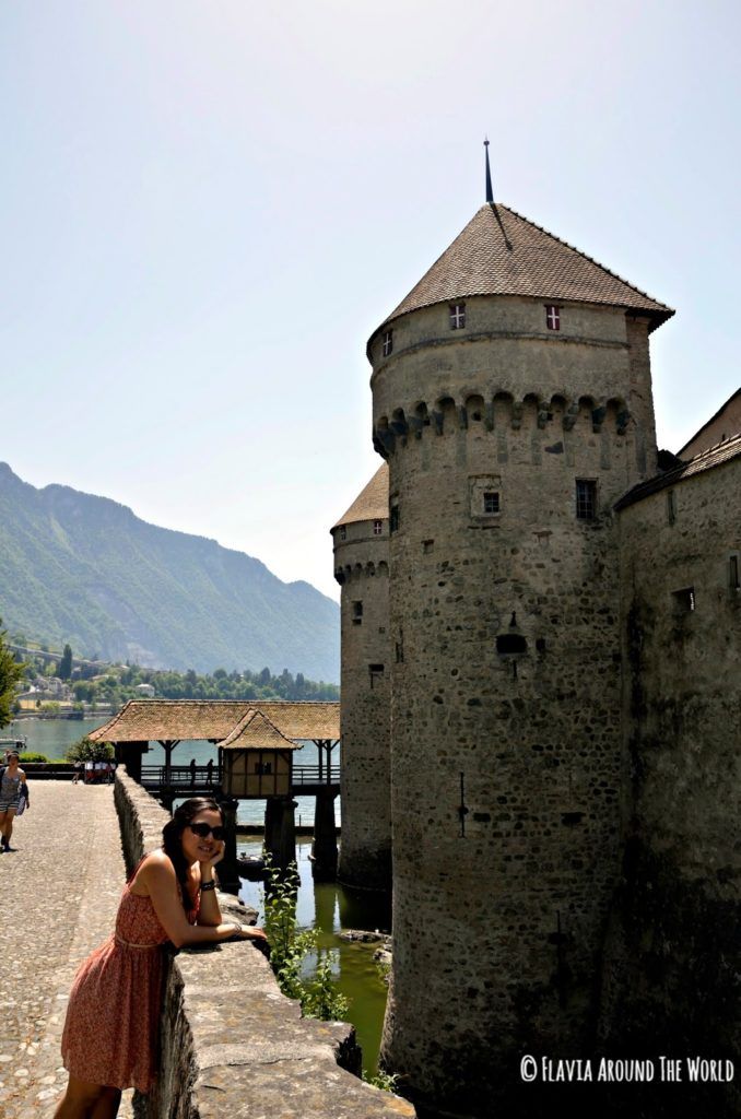 Alrededor del castillo de Chillon, Suiza