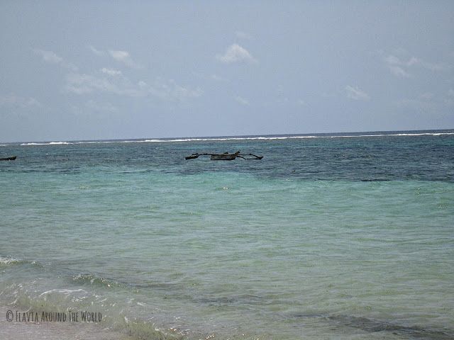 Barca en Tiwi, Kenia