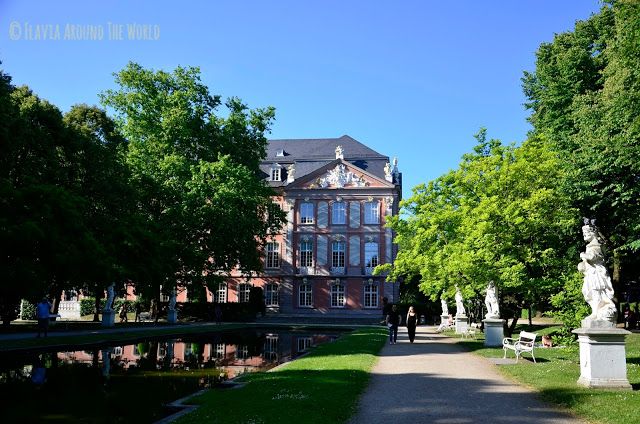Jardines del palacio electoral de Trier