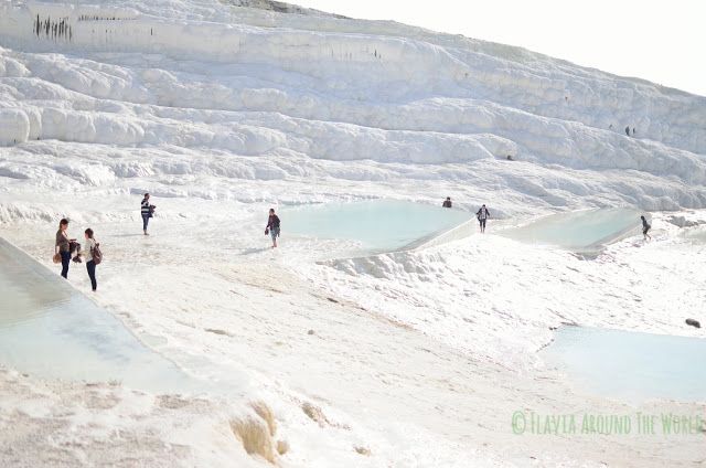 Deslumbrante blanco de Pamukkale