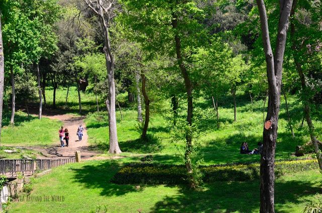 Jóvenes en el parque Yıldız  de Estambul