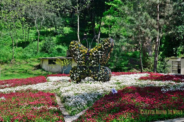 Jardín del parque Yıldız de Estambul