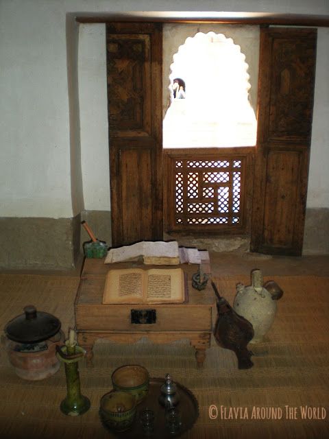 Habitación de la madraza de Marrakech