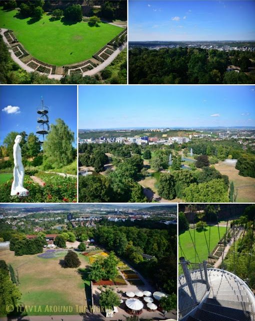 La torre de Killesberg y sus vistas de Stuttgart