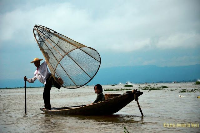 Pescador del lago Inle