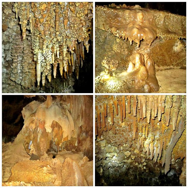 Interior de la cueva de Llamazares