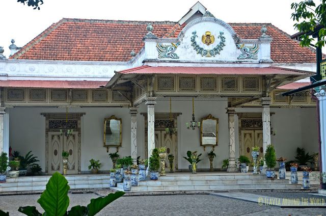 Patio del Kraton de Yogyakarta