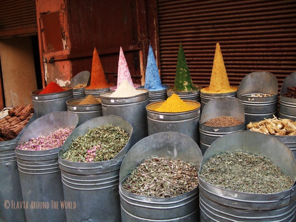 Especias en Marrakesh