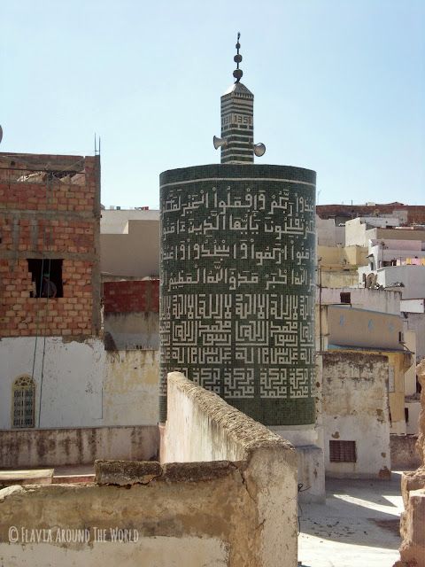 Minarete cilíndrico de Mulay Idris