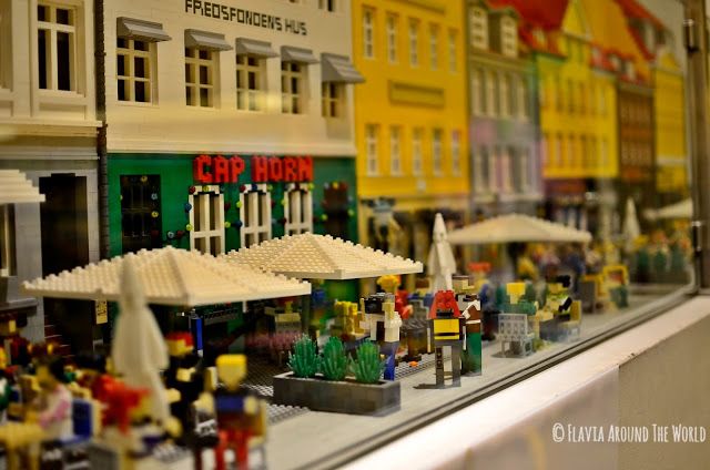 Nyhavn de Copenhague hecho con LEGO