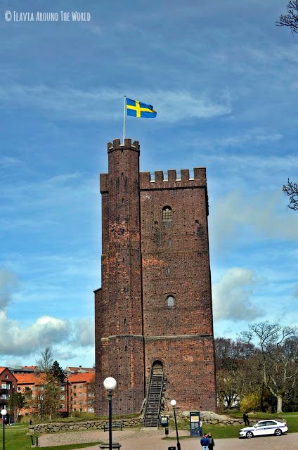 Torre de la antigua muralla de Helsingborg