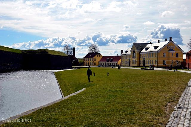 El foso del castillo e Kronborg