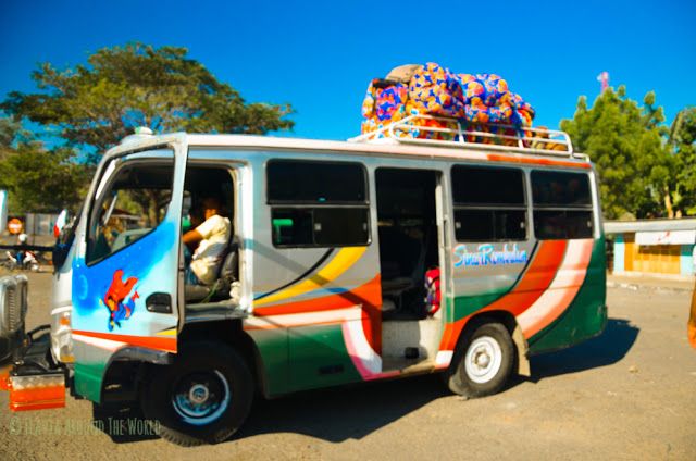 Autobús típico de Flores