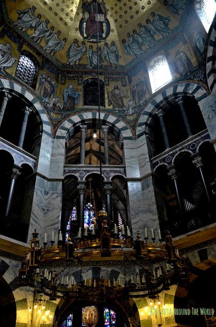 Interior de la catedral de Aachen