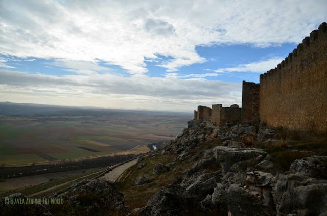Vistas desde la fortaleza de Gormaz