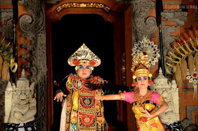 Bailarines danza balinesa Ubud