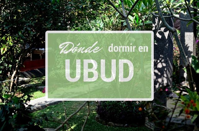 Donde Dormir Ubud