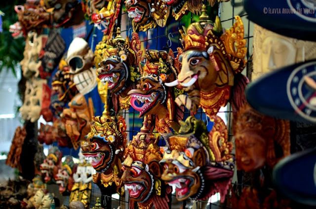 Máscaras Bali Ubud