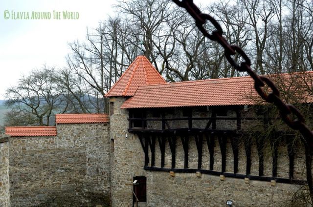 Exterior del castillo de Bouzov República Checa
