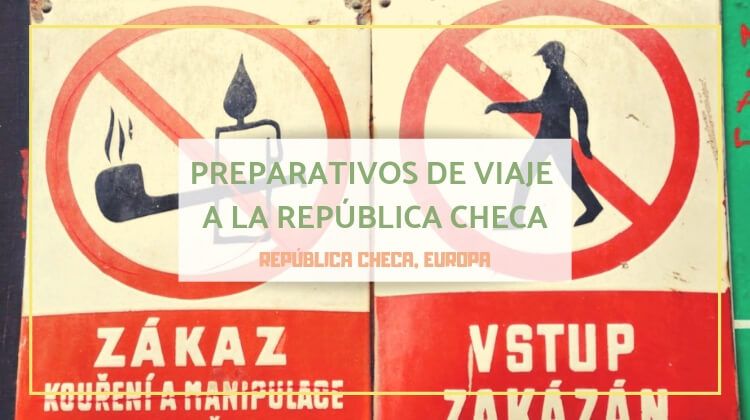 preparativos de viaje a la república checa