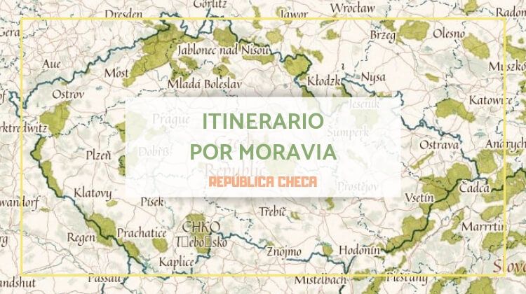 itinerario por Moravia republica checa