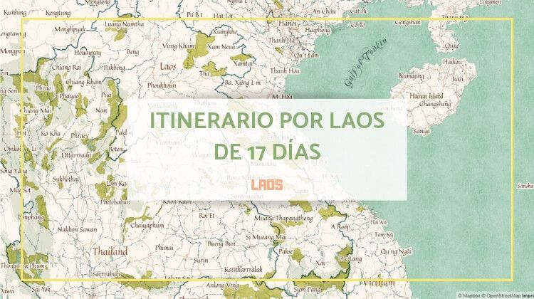 itinerario por Laos durante 17 días