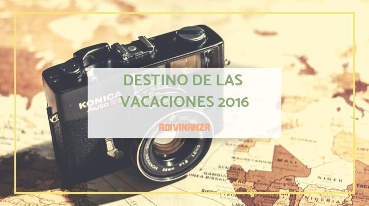 destino vacaciones